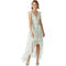 Almost Famous Juniors Flutter Sleeves High Low Hem Maxi Dress - Image 1 of 3