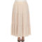 White Mark Plus Size Pleated Tiered Maxi Skirt - Image 1 of 5
