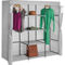 Whitmor Covered Wardrobe with Storage Shelves - Image 1 of 4