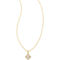 Kendra Scott Gracie Pendant Necklace in Gold White Cubic Zirconia - Image 1 of 2