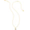 Kendra Scott Gracie Pendant Necklace in Gold White Cubic Zirconia - Image 2 of 2