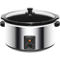 Brentwood 360W Stainless Steel 8 qt. Slow Cooker - Image 1 of 9