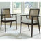 Signature Design by Ashley Galliden 7 pc. Dining Set: Table, 6 Arm Chairs - Image 3 of 6