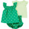 Carter's Baby Girls Butterfly Little Shorts 3 pc. Set - Image 1 of 3