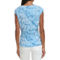 Calvin Klein Square Neck Printed Textured Knit Button Detail Top - Image 2 of 4