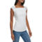 Calvin Klein Square Neck Textured Knit Button Detail Top - Image 3 of 4