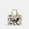 Coach Floral Printed Canvas Cargo 26 Tote, Chalk Multi - Image 1 of 4