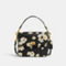 Coach Floral Printed Leather Cassie 19 Crossbody, Black Multi - Image 1 of 4