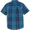 Old Navy Boys Poplin Plaid Shirt - Image 2 of 2