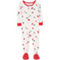 Carter's Toddler Girls Strawberry Print Sleep and Play Pajamas - Image 1 of 3
