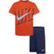 Nike Little Boy's Logo Dri-Fit Tee and Mesh Shorts 2 pc. Set - Image 1 of 6