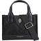 Kurt Geiger Extra Small Recycled Square Shopper, Black - Image 1 of 6