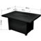 Sunbeam Serenity Onyx Black Aluminum Fire Table - Image 6 of 6