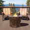 Sunbeam Pioneer Brown Thermoset Resin Fire Pit - Image 2 of 6