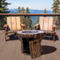 Sunbeam Pioneer Brown Thermoset Resin Fire Pit - Image 3 of 6