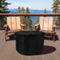Sunbeam Pioneer Brown Thermoset Resin Fire Pit - Image 4 of 6