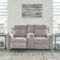 Signature Design by Ashley Barnsana Power Reclining Loveseat with Console - Image 4 of 6
