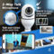 Trend Makers Sight Bulb WiFi Smart Camera Home Security System As Seen On TV - Image 5 of 7