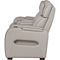 Leather+ by Ashley Boyington Power Reclining Loveseat with Console - Image 4 of 10