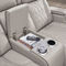Leather+ by Ashley Boyington Power Reclining Loveseat with Console - Image 9 of 10