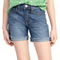 Old Navy Little Girls High-Waisted Roll-Cuffed Cut-Off Jean Shorts - Image 1 of 4