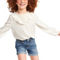 Old Navy Little Girls High-Waisted Roll-Cuffed Cut-Off Jean Shorts - Image 3 of 4