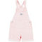 Levi's Little Girls Pink Checkered Shortalls - Image 1 of 4