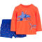 Carter's Baby Boys Shark Scuba Rashguard Top and Shorts 2 pc. Swim Set - Image 1 of 3
