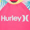 Hurley Girls 2 pc. Rashguard Swimsuit - Image 3 of 4