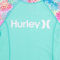 Hurley Girls Pineapple Racerrback 3 pc. Bikini Swimsuit - Image 3 of 4