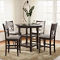 Signature Design by Ashley Langwest 5 pc. Counter Height Dining Set - Image 3 of 4