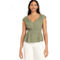 Old Navy Crinkle Waisted Peplum Top - Image 1 of 2