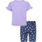 Hurley Little Girls Top and Bike Shorts 2 pc. Set - Image 2 of 5