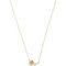 Coach Brass Crystal 16 in. Daisy Necklace - Image 1 of 3
