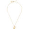 Coach Rainbow Multi Signature Rainbow Quilted Lock and Key Pendant Necklace 16 in. - Image 2 of 3