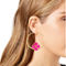 Guess Mystic Retreat Clip Linear Earrings with Rhinestones - Image 2 of 2