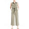 Max Studio Button Top Jumpsuit with Tie - Image 1 of 3