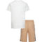 Nike Little Boys NSW Paint Tee and Woven Shorts Set - Image 2 of 5