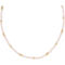 Kendra Scott Deliah Strand Necklace in Gold Rose Quartz - Image 1 of 5
