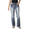 YMI Juniors Heavy Stitch Mid-Rise Bootcut Jeans with Flap Back Pockets - Image 1 of 3
