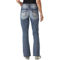 YMI Juniors Heavy Stitch Mid-Rise Bootcut Jeans with Flap Back Pockets - Image 2 of 3