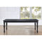 Steve Silver Odessa Black 6 pc. Dining Set with Bench - Image 3 of 7