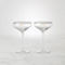 Kate Spade Cheers To Us Dirty and Neat Martini Glasses 2 pc. Set - Image 2 of 2