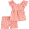Carter's Toddler Girls Linen Top and Shorts 2 pc. Set - Image 1 of 2