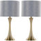 LumiSource Lenuxe 24.25 in. Metal Table Lamps 2 pk. - Image 1 of 9