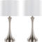 LumiSource Lenuxe 25.25 in. Metal Table Lamp with USB 2 pk. - Image 1 of 9
