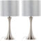 LumiSource Lenuxe 24.25 in. Metal Table Lamp 2 pk. - Image 1 of 9