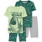 Carter's Little Boys Shark Print 4 pc. Pajama Set - Image 1 of 3