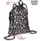 Mobile Dog Gear Dogssentials Draw String Cinch Sack Black with White Paw Print - Image 3 of 8