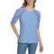 Calvin Klein Cinched Elbow Sleeve Top - Image 1 of 5